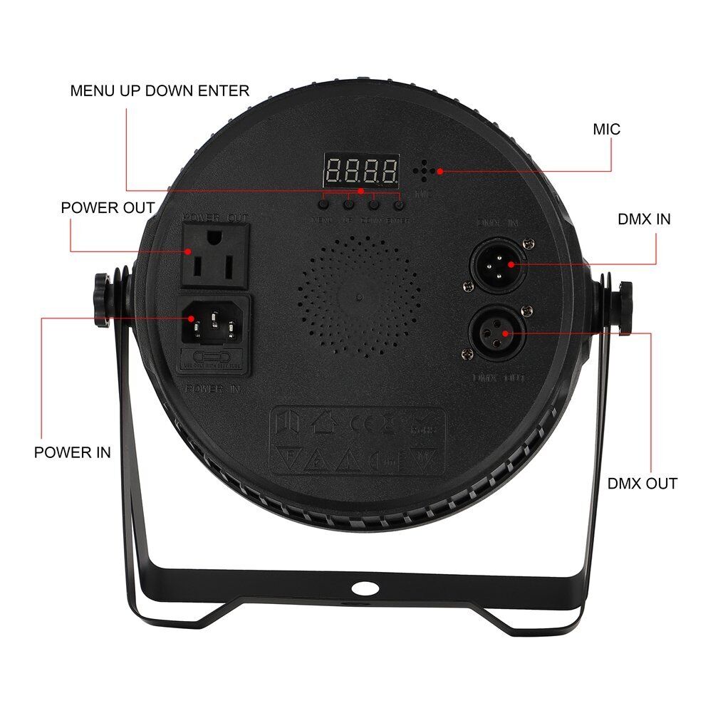 Swift Eventverleih 4x PAR 140W RGBW LED (Set)